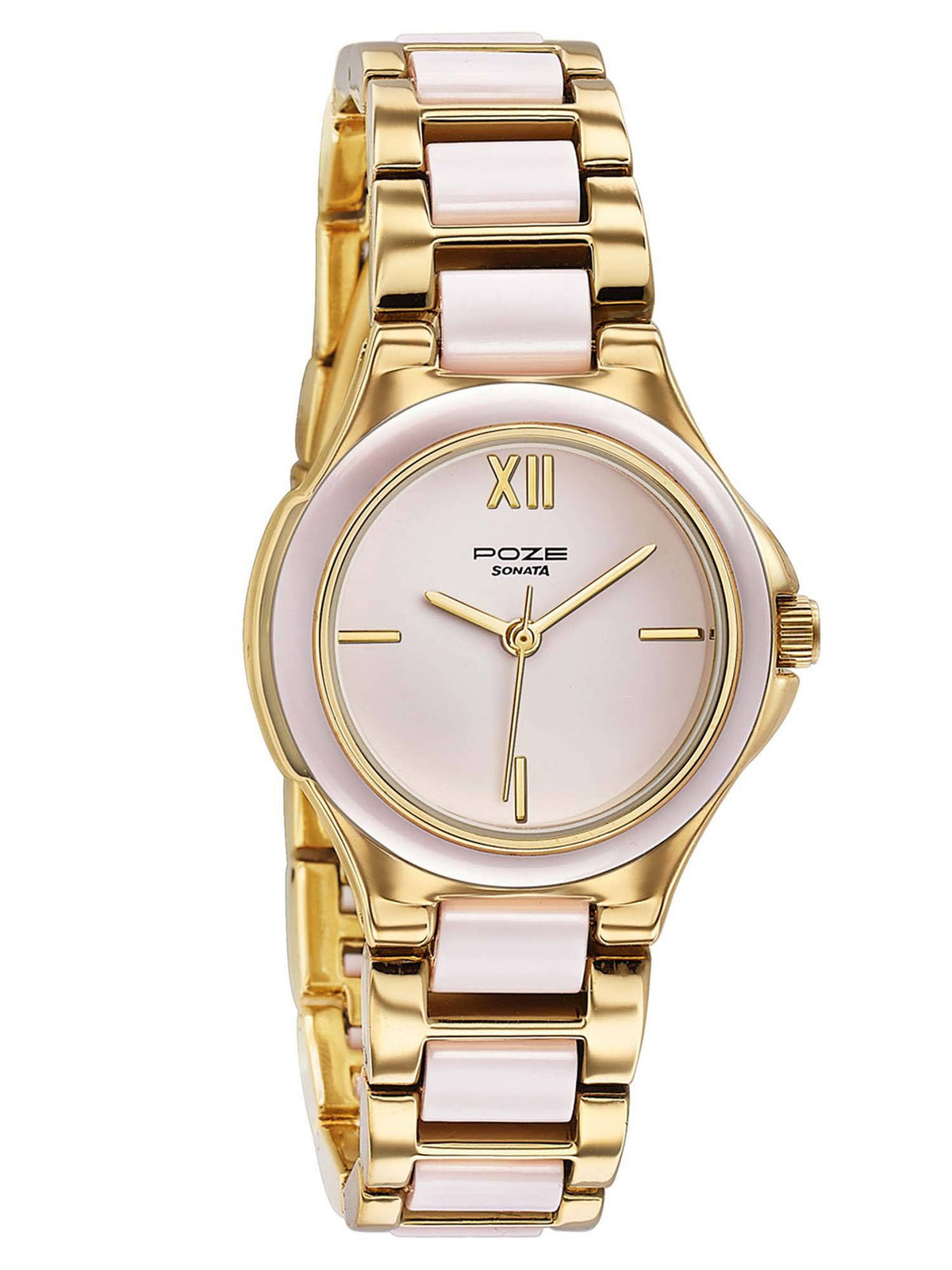 Poze 7 Analog Hushed Violet Dial Watch For Women - SP80147KD01W | W92 - view 2