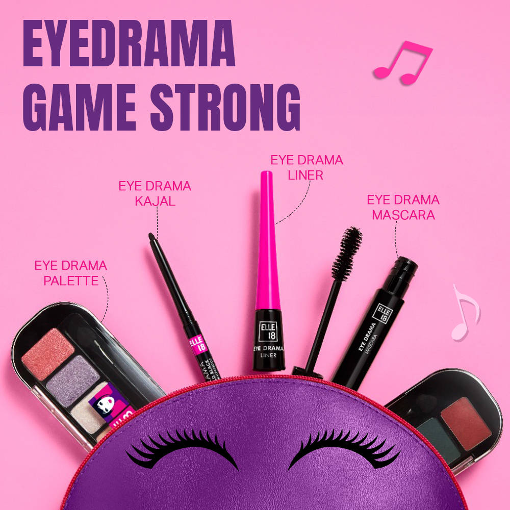Eye Drama Liner, Matte Finish, Long Lasting, Water Resistant - Black | E20 - view 8
