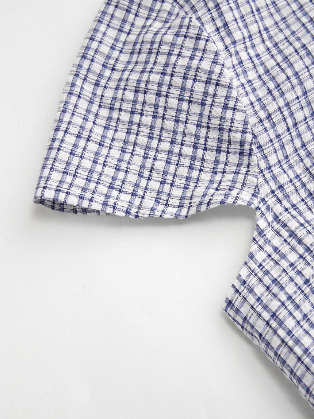 100% Cotton Tartan Short Sleeve Blouse | S67 - view 5