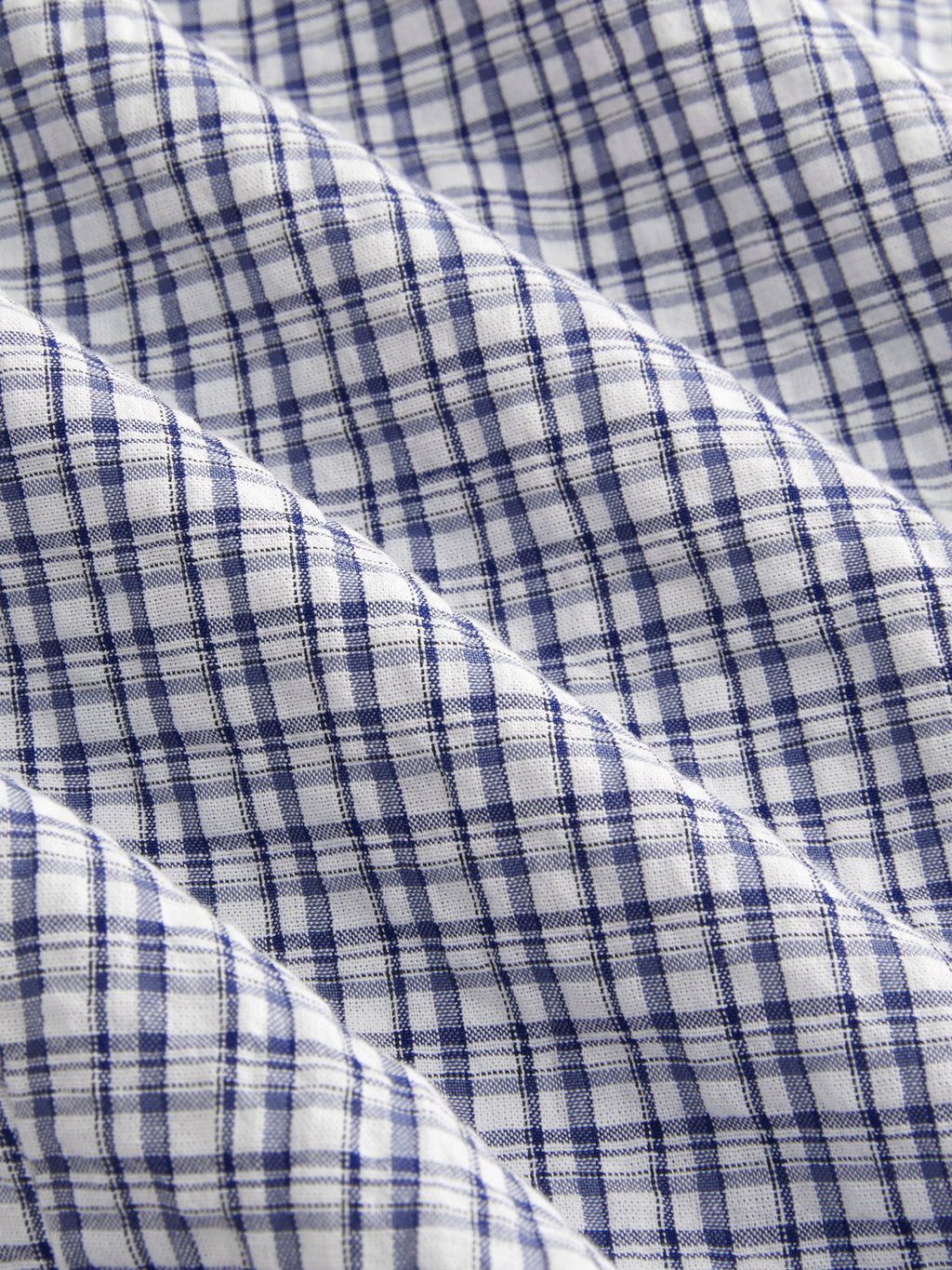 100% Cotton Tartan Short Sleeve Blouse | S67 - view 6