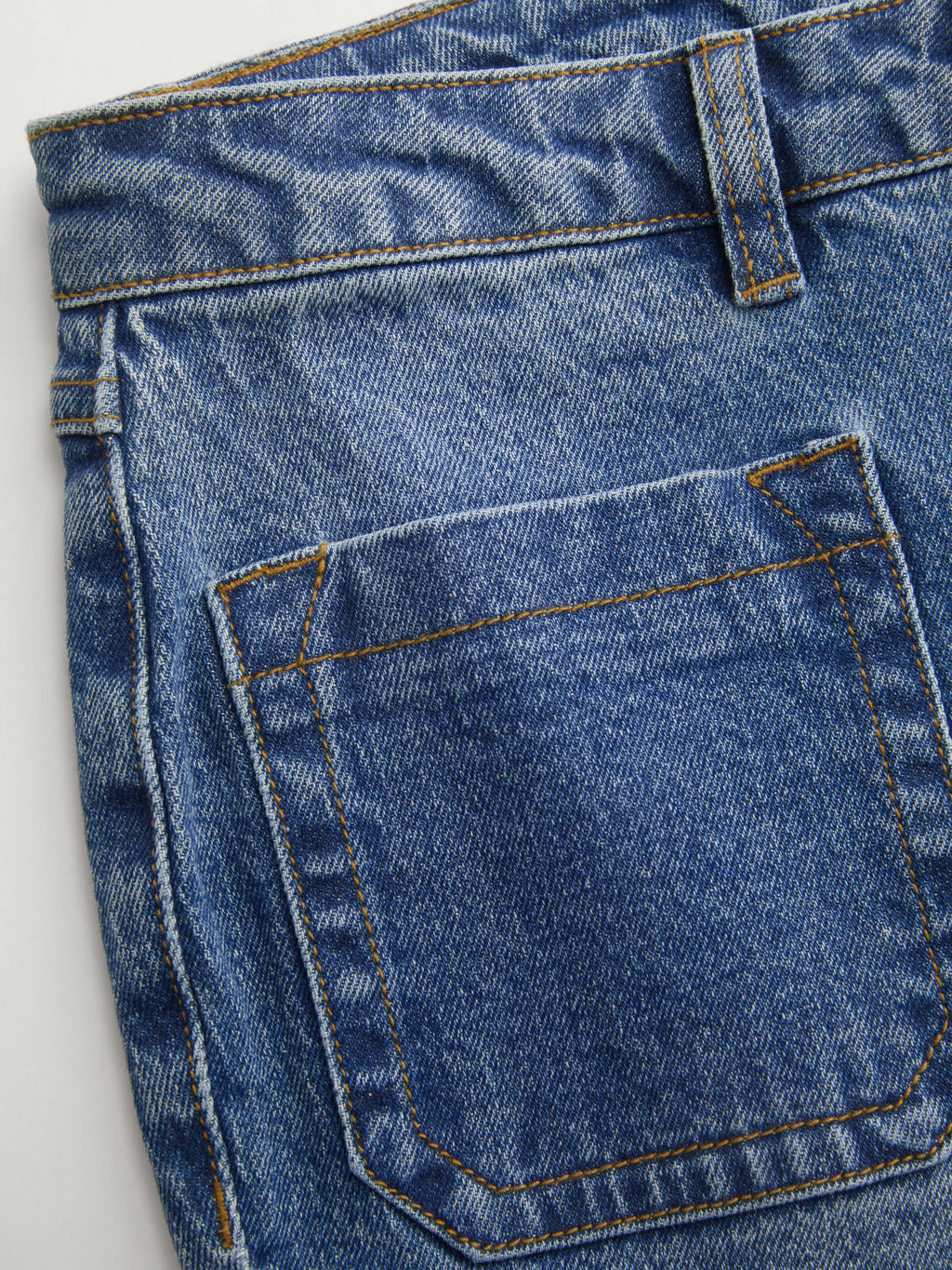 Stretch Denim Mid Rise Multi Button Bootcut Jeans | BT10 - view 4
