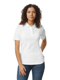 Women White Solid Polo T-Shirt | PW43 - view 1