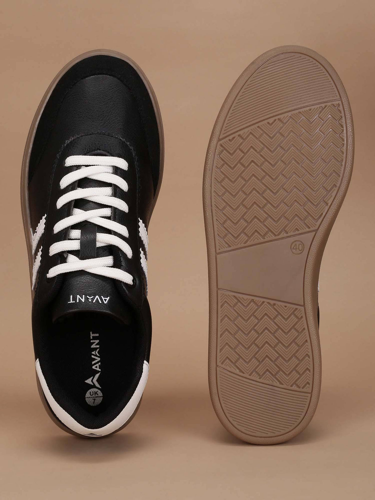 Women Era Sneakers - Black & White | SN09 - view 5