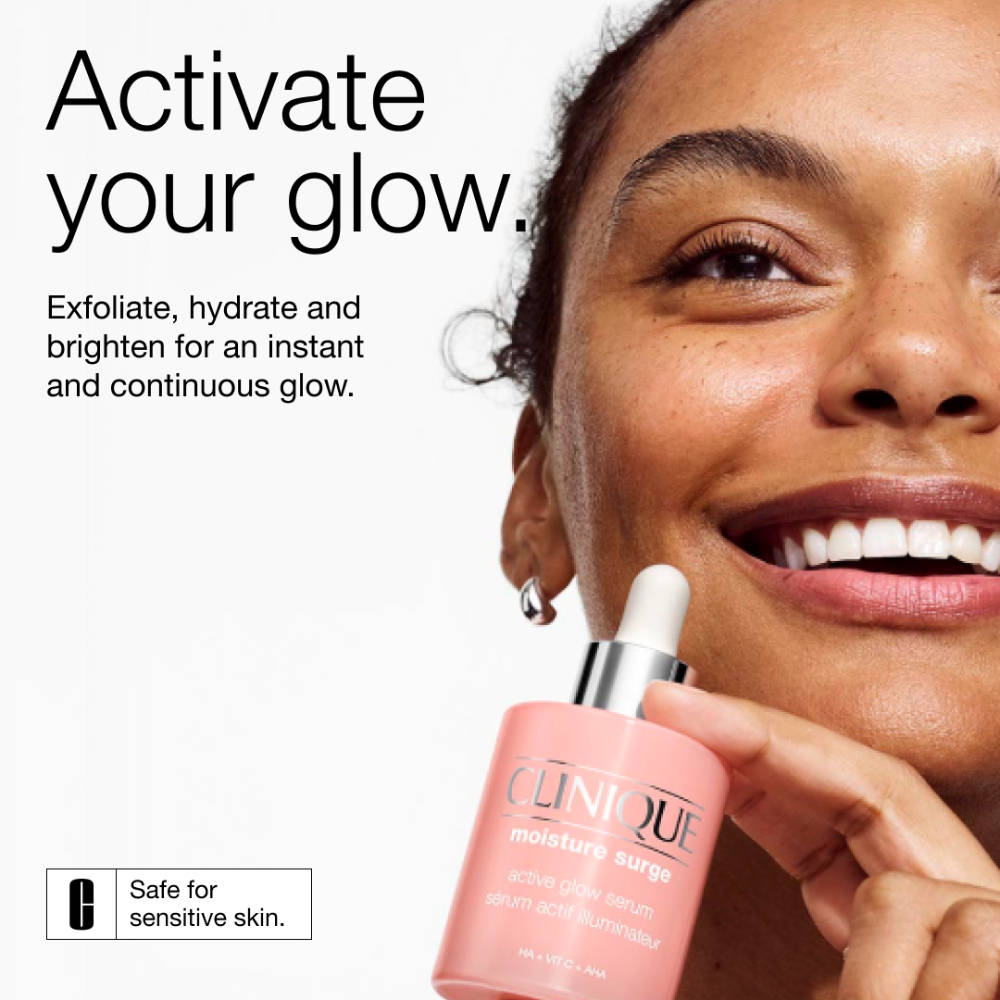 Moisture Surge Active Glow Serum with Vitamin C, Lactic Acid & Hyaluronic Acid | Z8 - view 4
