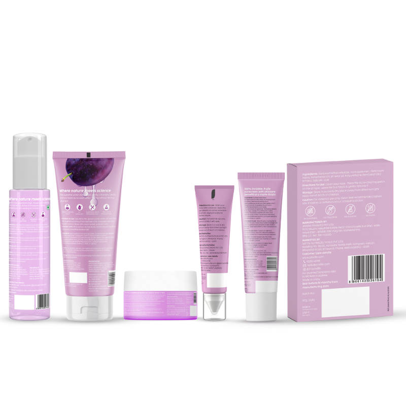 Jamun Acne Kit (Toner, Facewash, Moisturizer, Gel, Sunscreen & FREE Acne Patch) | PL1 - view 2
