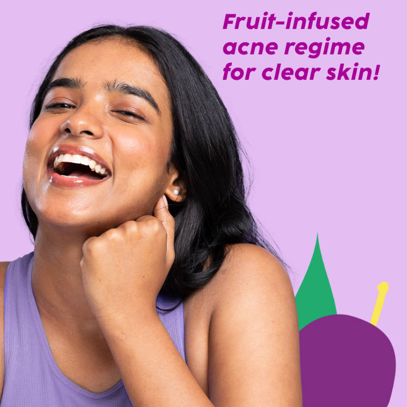 Jamun Acne Kit (Toner, Facewash, Moisturizer, Gel, Sunscreen & FREE Acne Patch) | PL1 - view 5