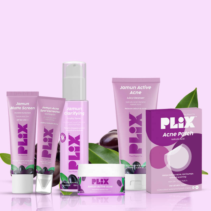 Jamun Acne Kit (Toner, Facewash, Moisturizer, Gel, Sunscreen & FREE Acne Patch) | PL1 - view 6