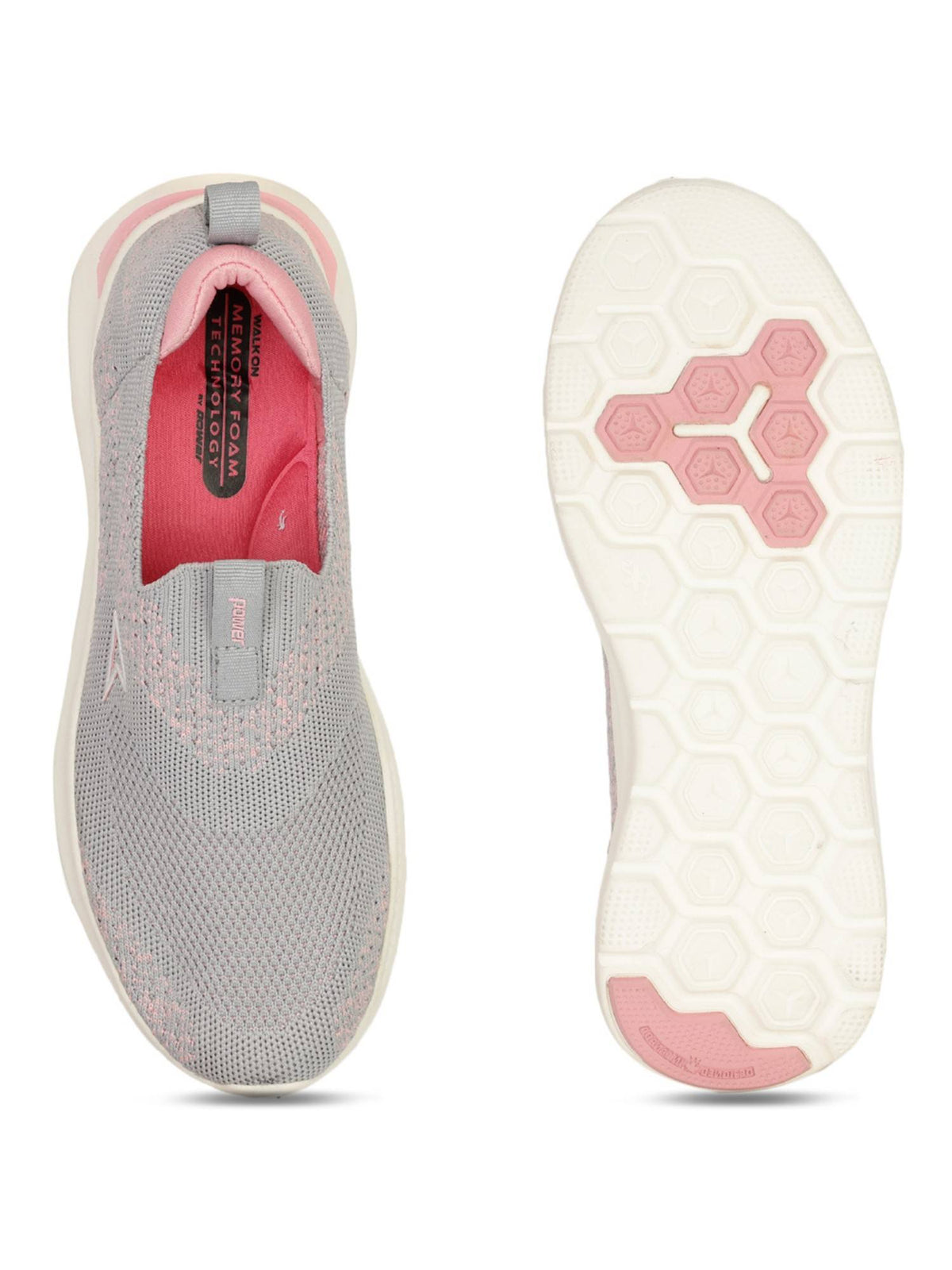 Grey Women Slip-On Sports Shoes | SH9 - view 4