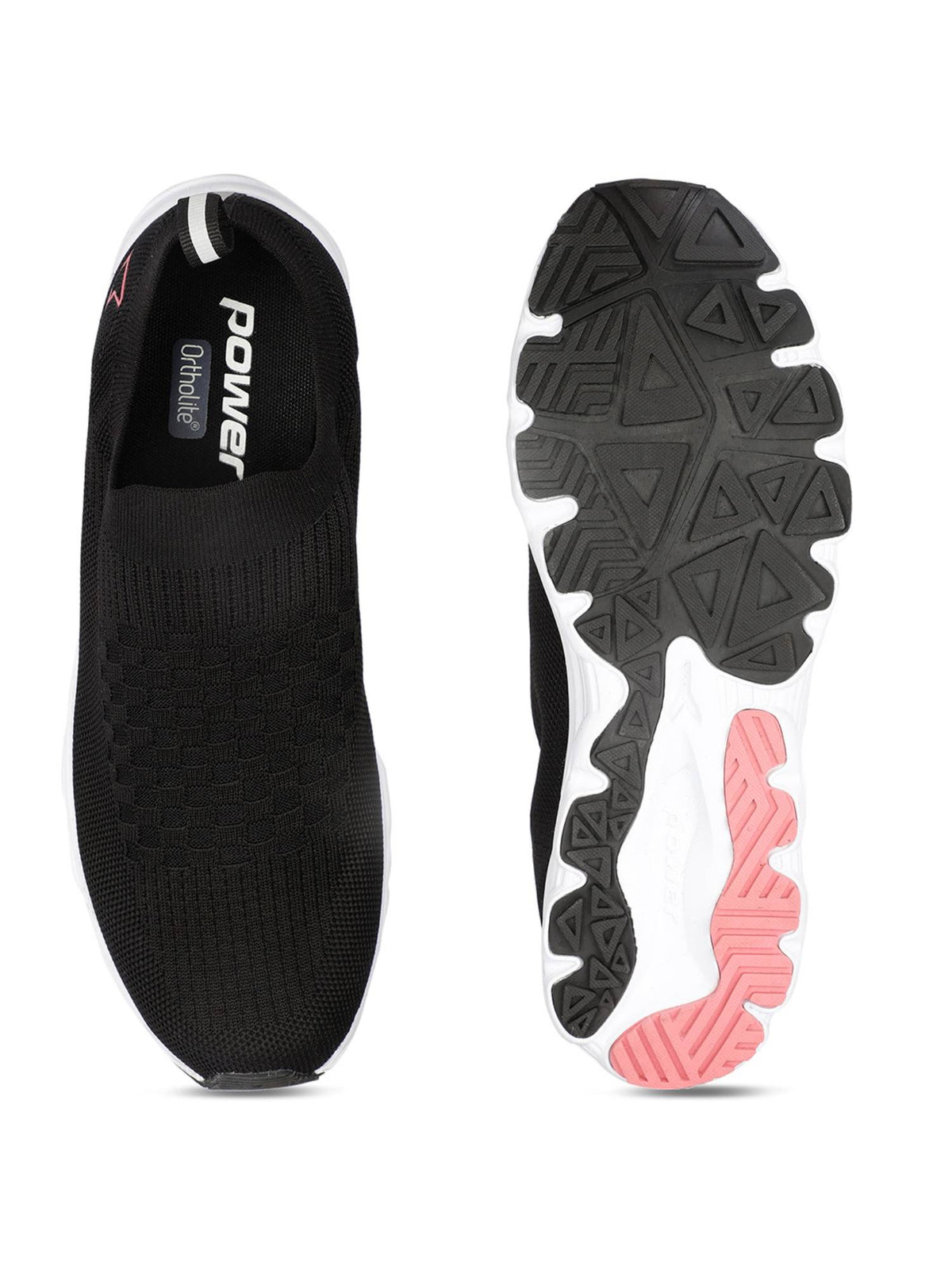 Black Women Slip-On Sports Shoes | SH9 - view 4