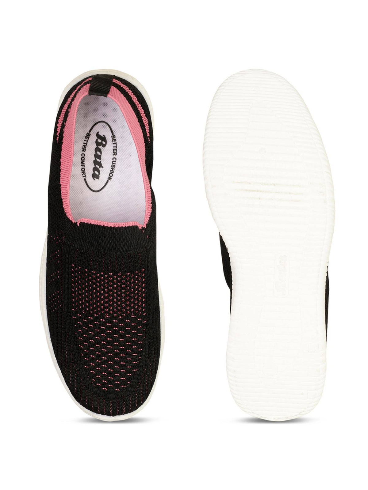 Black Women Slip-On Sports Shoes | SH9 - view 4