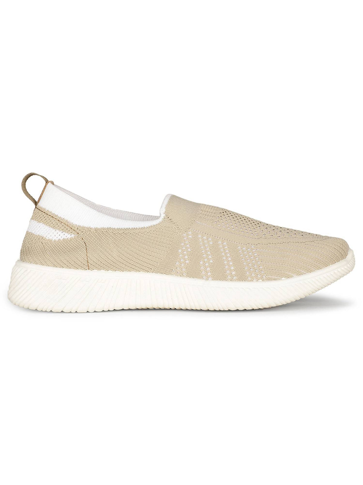 Beige Women Slip-On Sports Shoes | SH9 - view 2