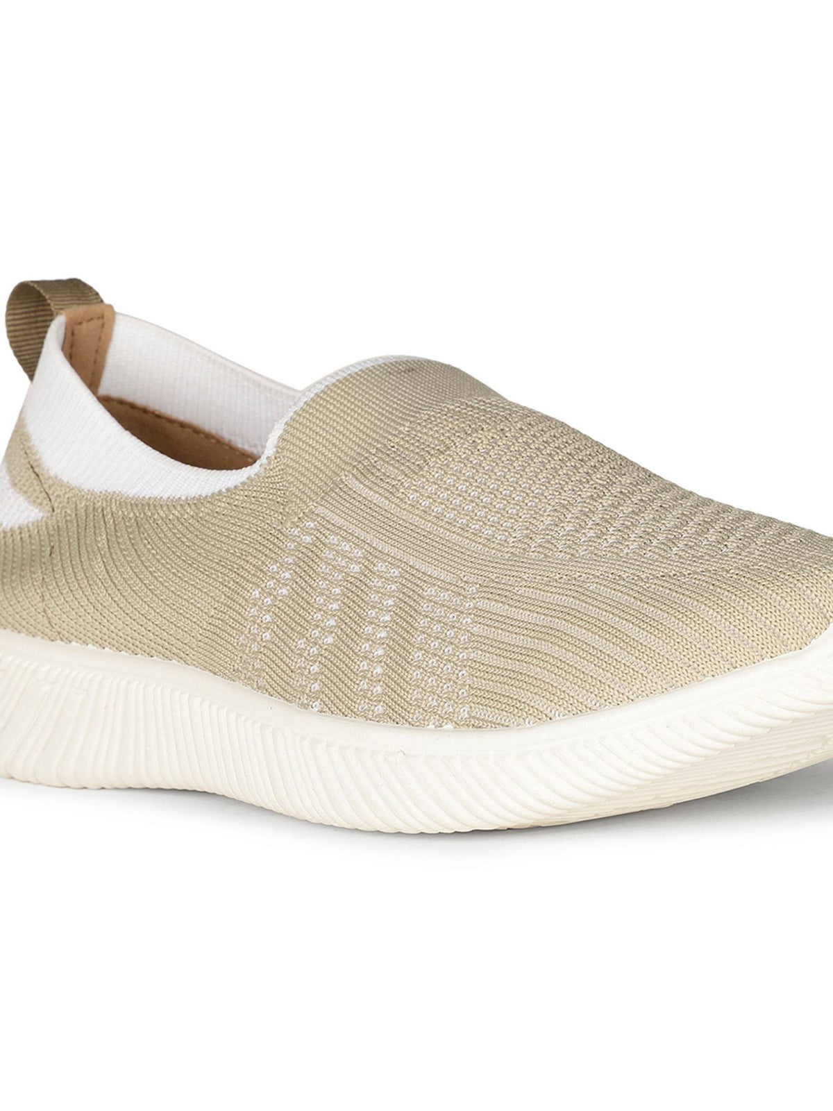 Beige Women Slip-On Sports Shoes | SH9 - view 5