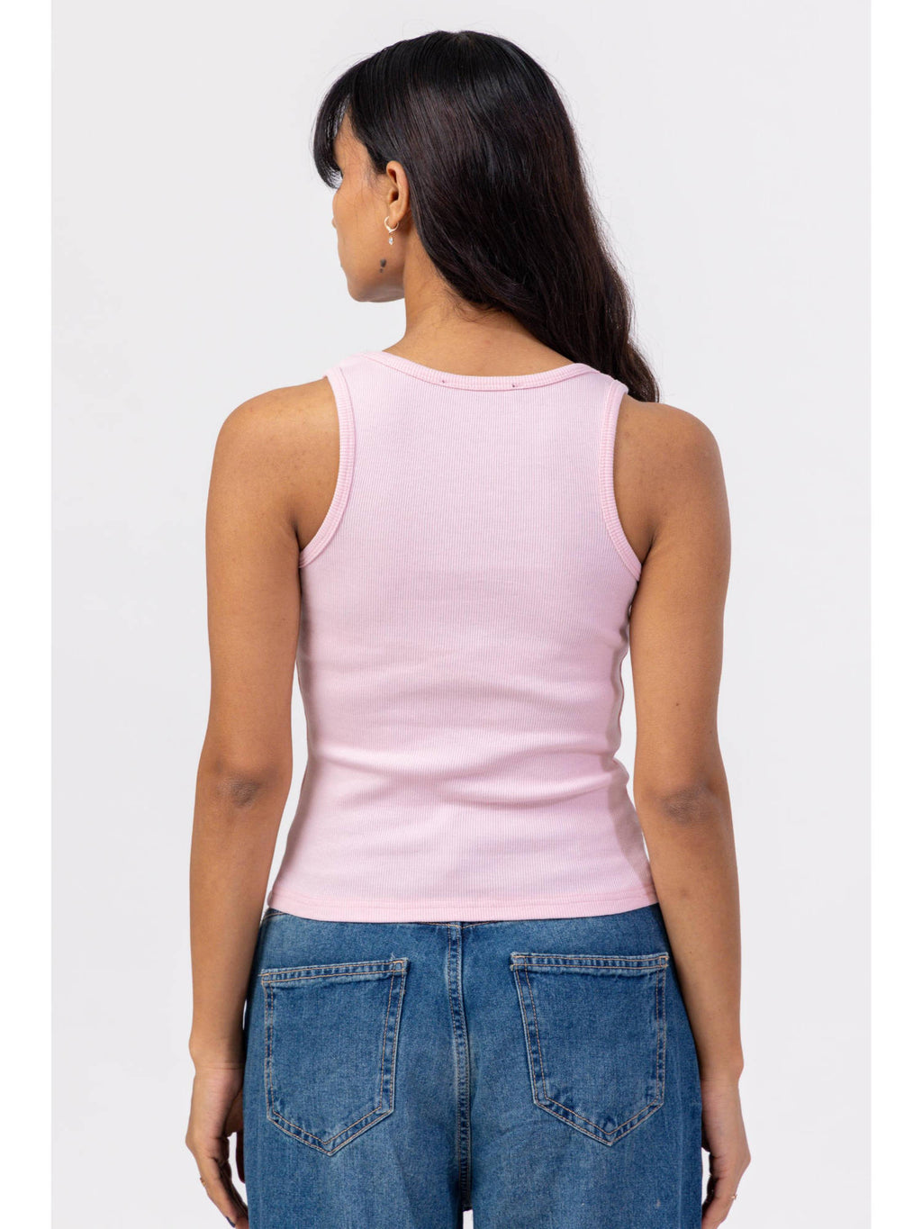 Pink Tank Top Cherry | TT98 - view 2