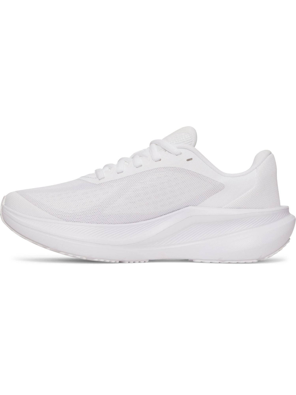 Womens White Charged+ Chase Running Shoes | SH9 - view 2