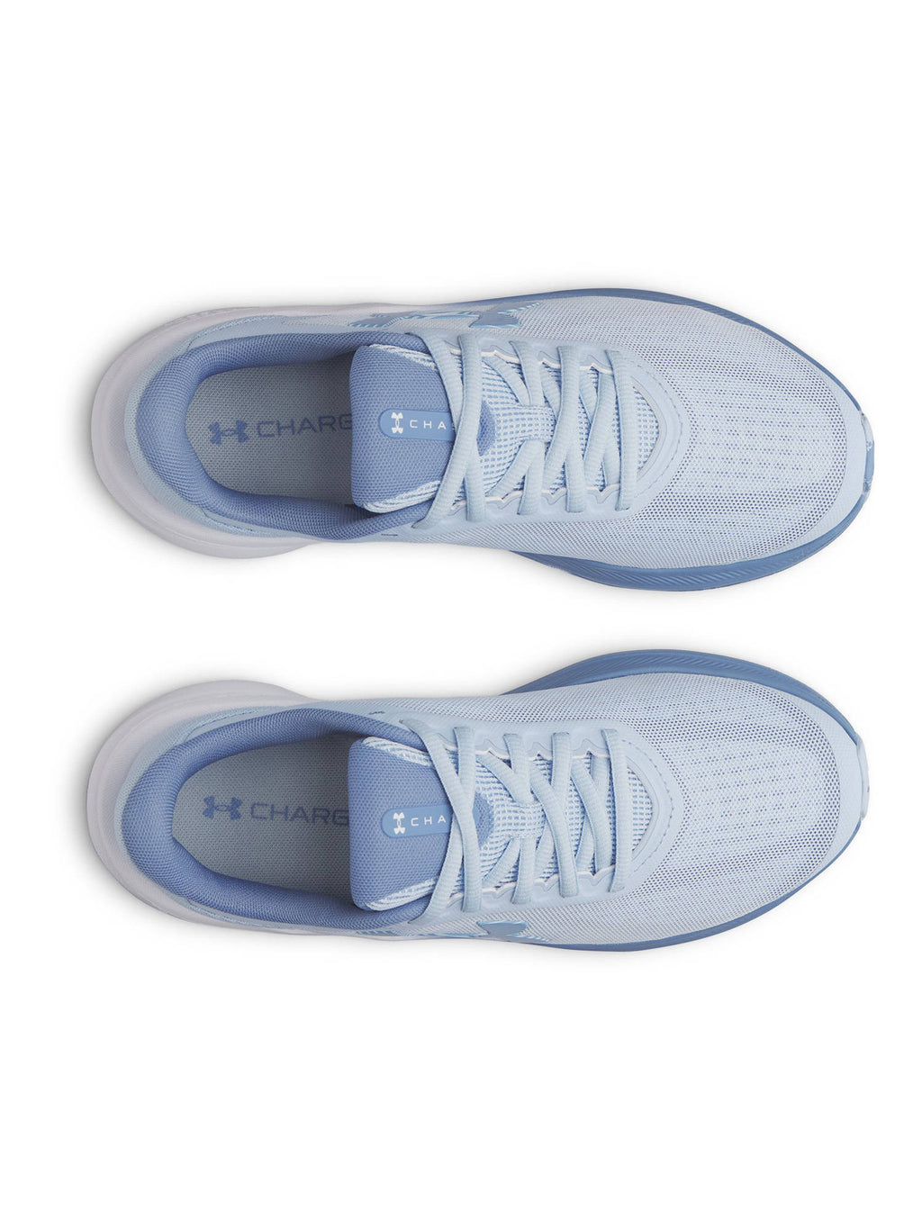 Womens Blue Charged+ Chase Running Shoes | SH9 - view 4