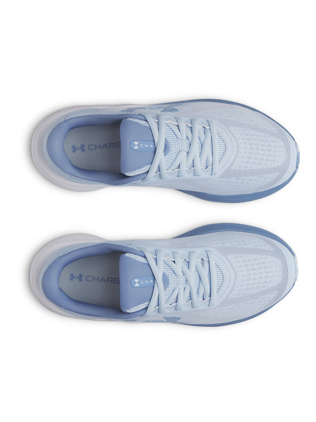 Womens Blue Charged+ Chase Running Shoes | SH9 - view 4