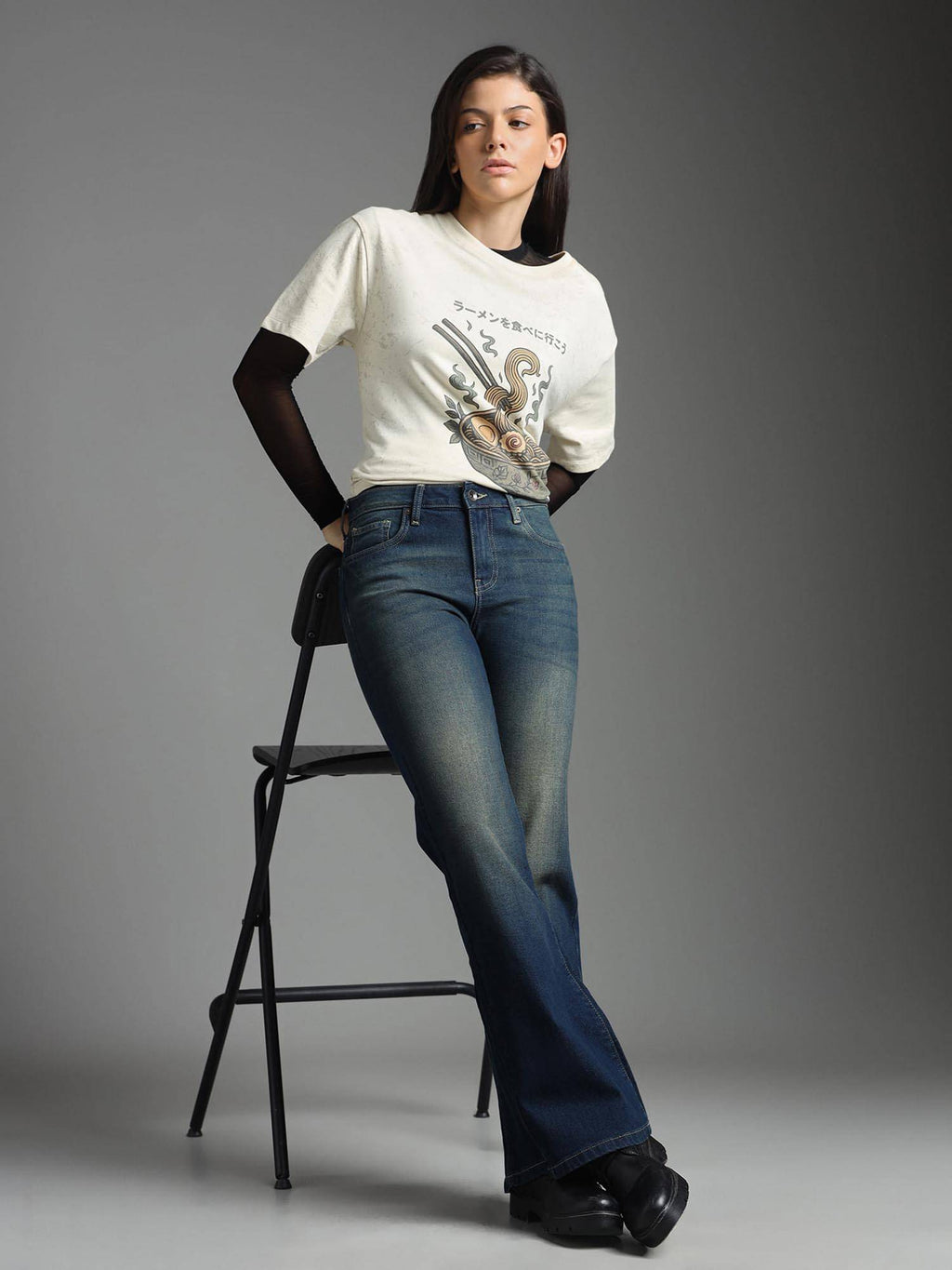 Bootcut Fit Tinted Jeans | BT10 - view 1