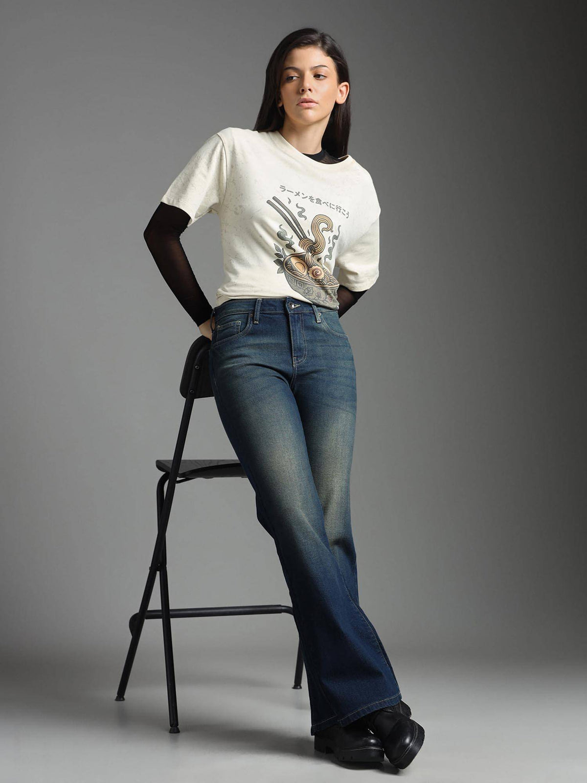 Bootcut Fit Tinted Jeans | BT10 - view 1