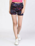 Stylish Multi Color Printed Hot Pants - view 1