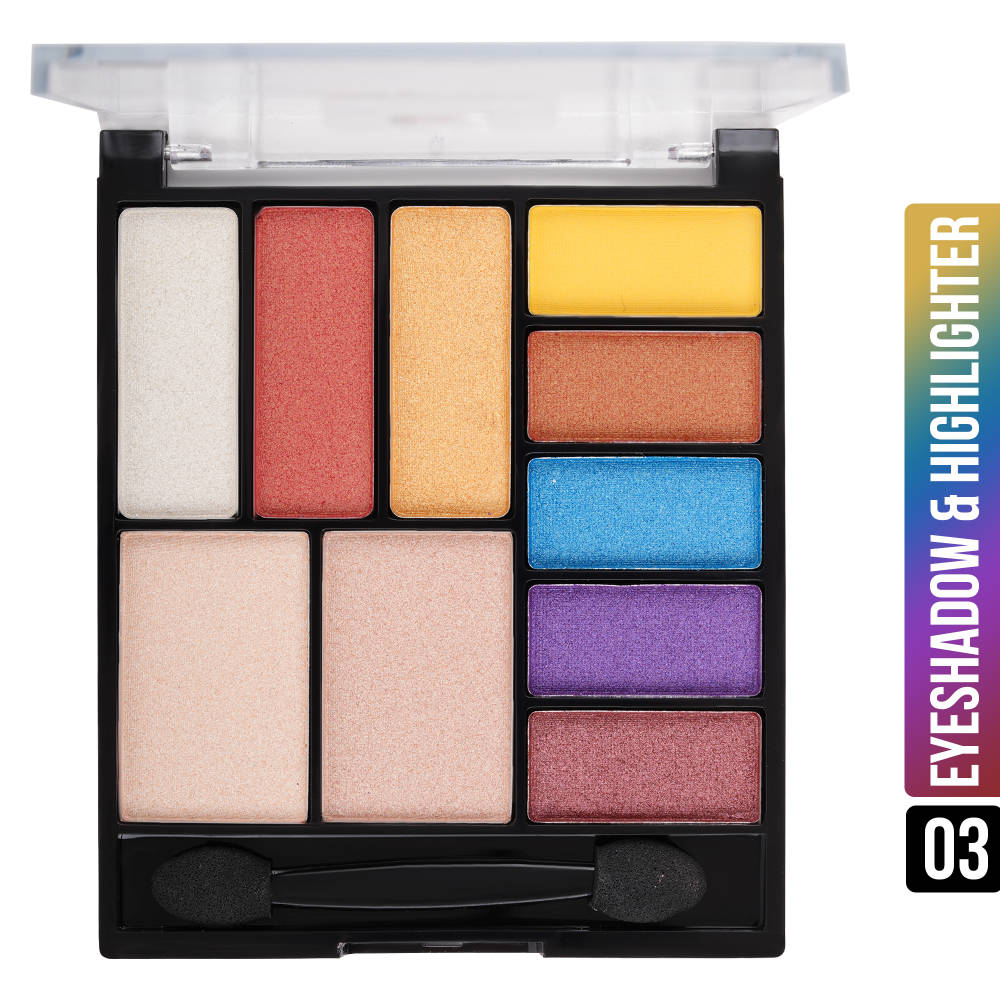 Easey-Peasy Eyeshadow and Highlighter Palette | E20 - view 1
