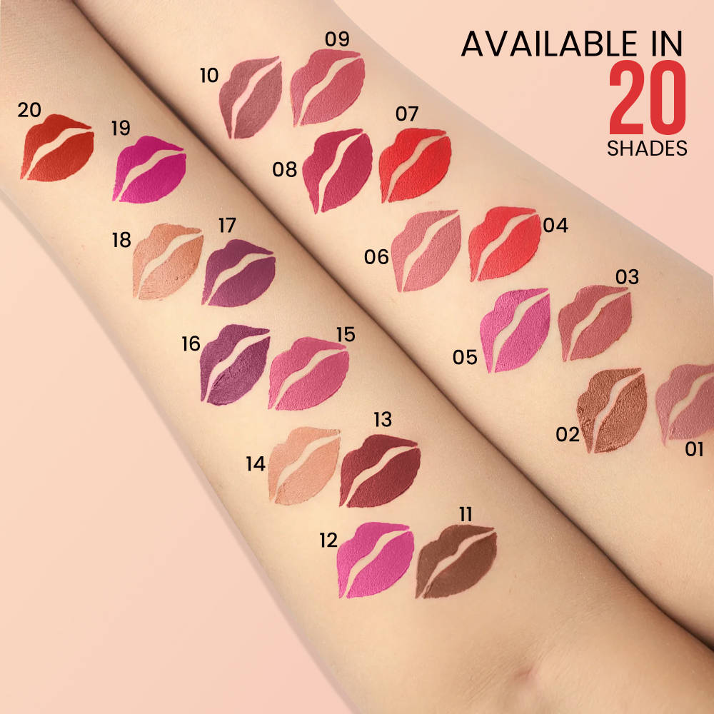 Chic Velvet Matte Liquid Lipstick | L12 - view 5