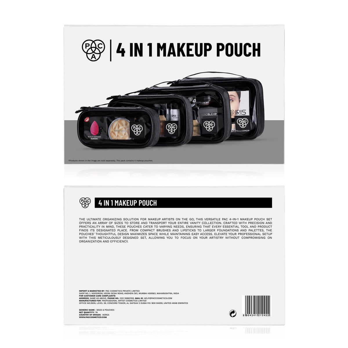 4 in 1 Makeup Pouch | C83 - view 5