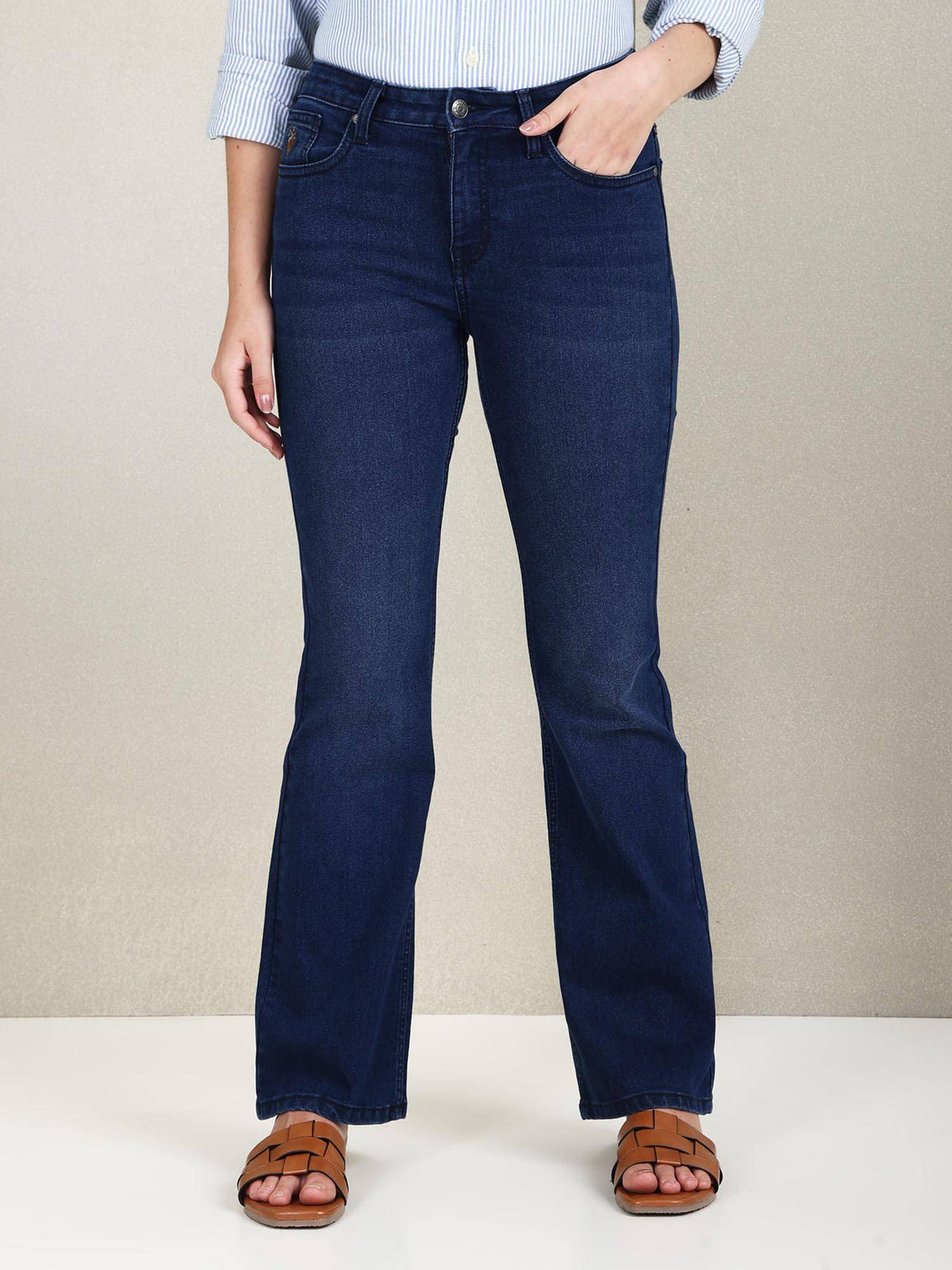 Mid Rise Bootcut Fit Jeans | BT10 - view 6