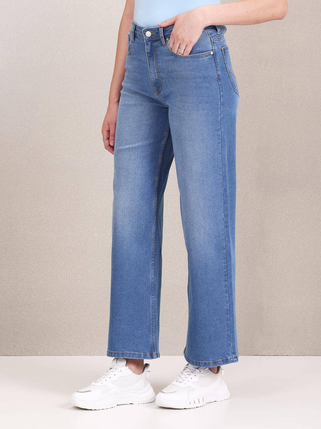 High Rise Wide Leg Jeans | BG78 - view 4