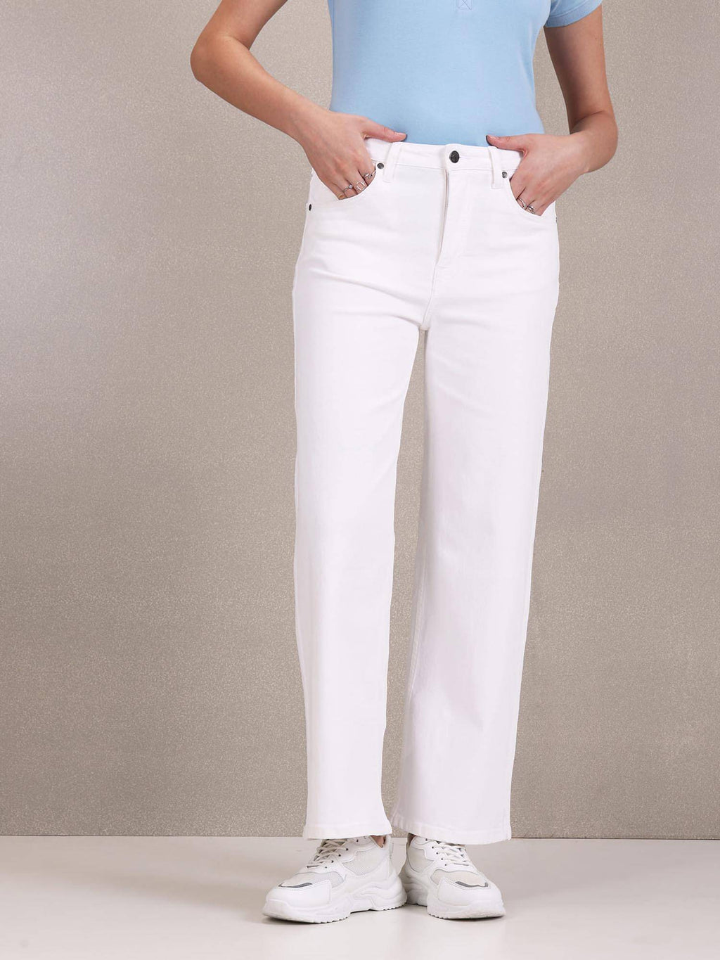 High Rise Wide Leg Jeans | WL90 - view 10