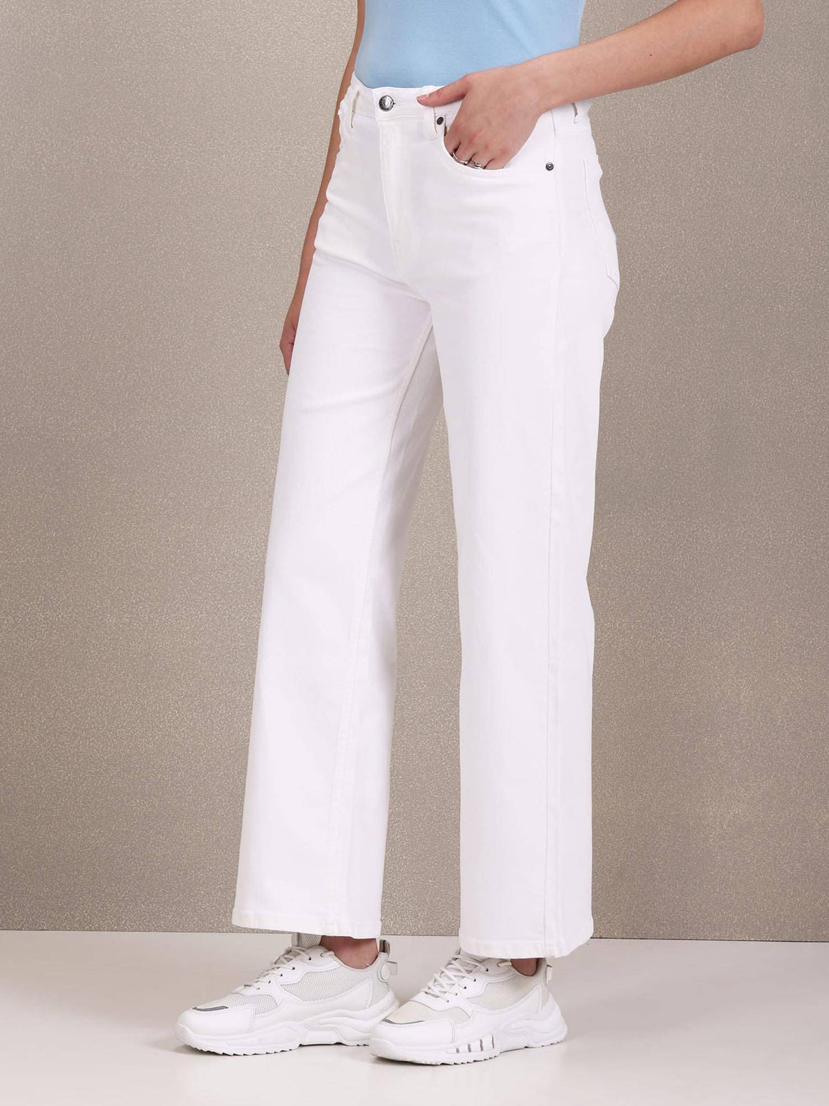 High Rise Wide Leg Jeans | WL90 - view 11
