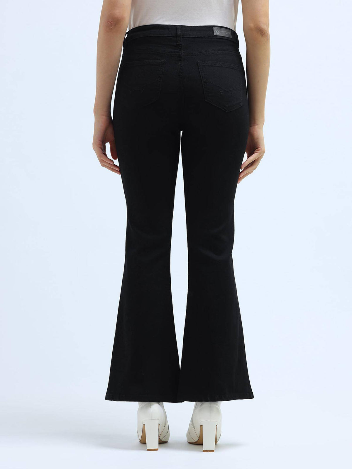 Extreme Flare Fit Black Jeans | BT10 - view 5