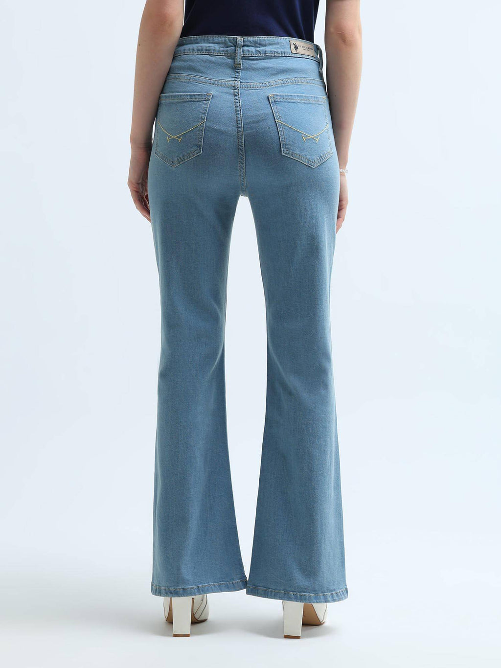 Flared Fit Blue Jeans | BG78 - view 5