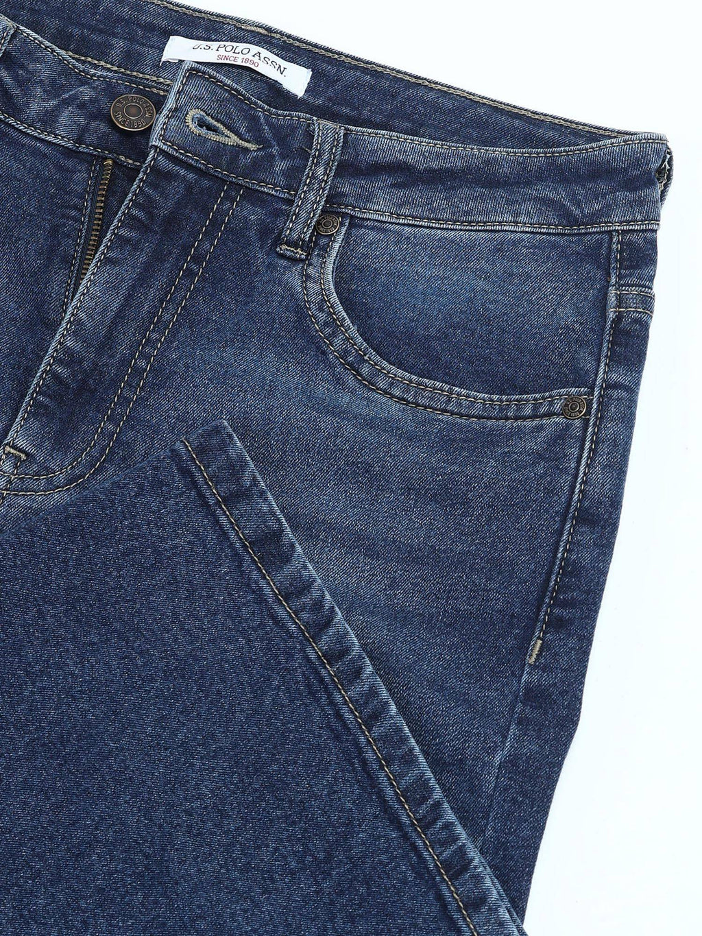 Navy Blue High Rise Extreme Flare Jeans | BT10 - view 2