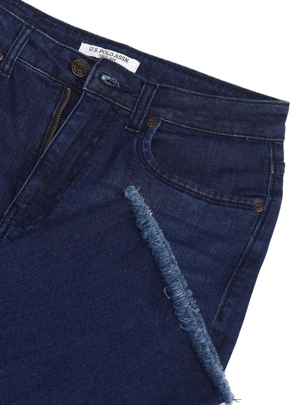 Blue High Rise Skinny Bootcut Jeans | BT10 - view 2