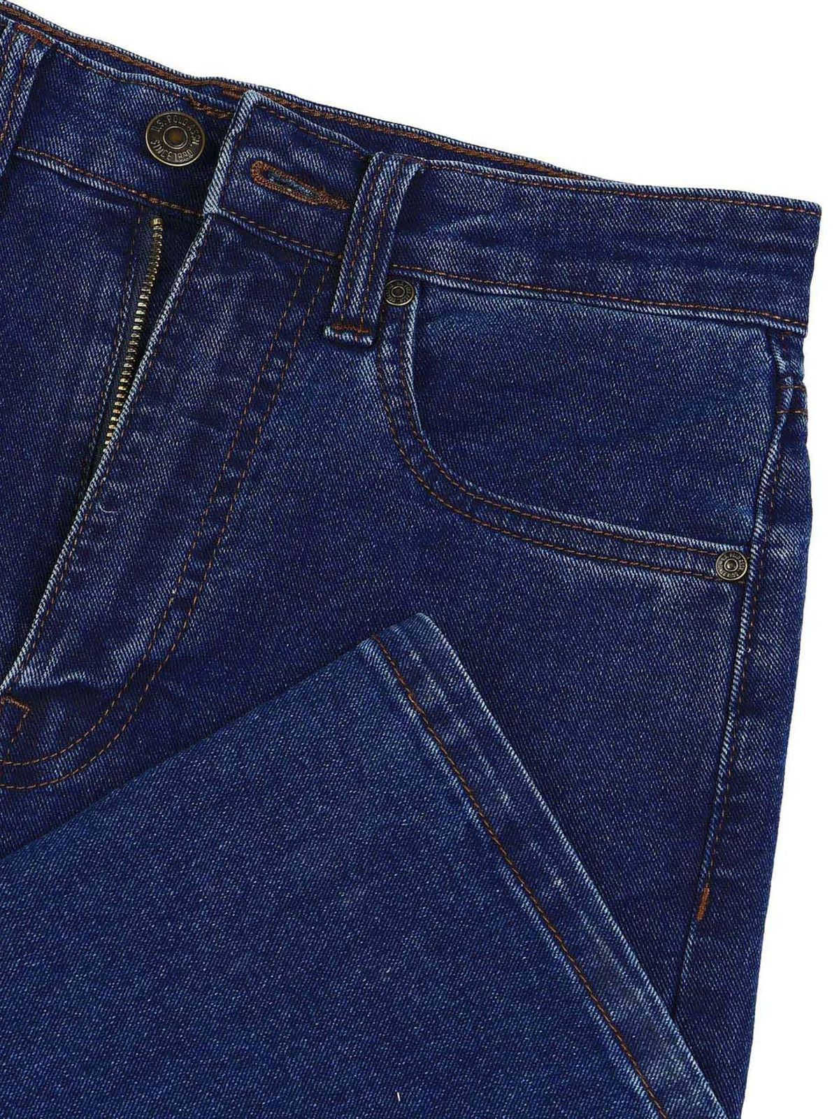 Blue Ultra-High Rise Bootcut Jeans | BT10 - view 2
