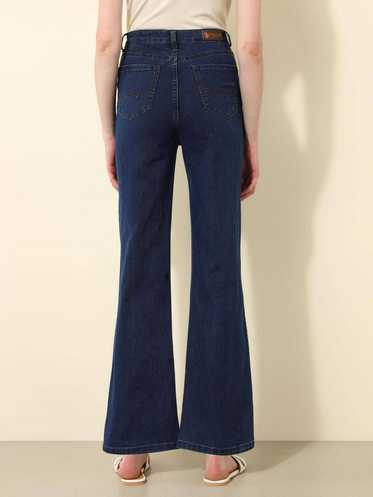Blue Ultra-High Rise Bootcut Jeans | BG78 - view 5