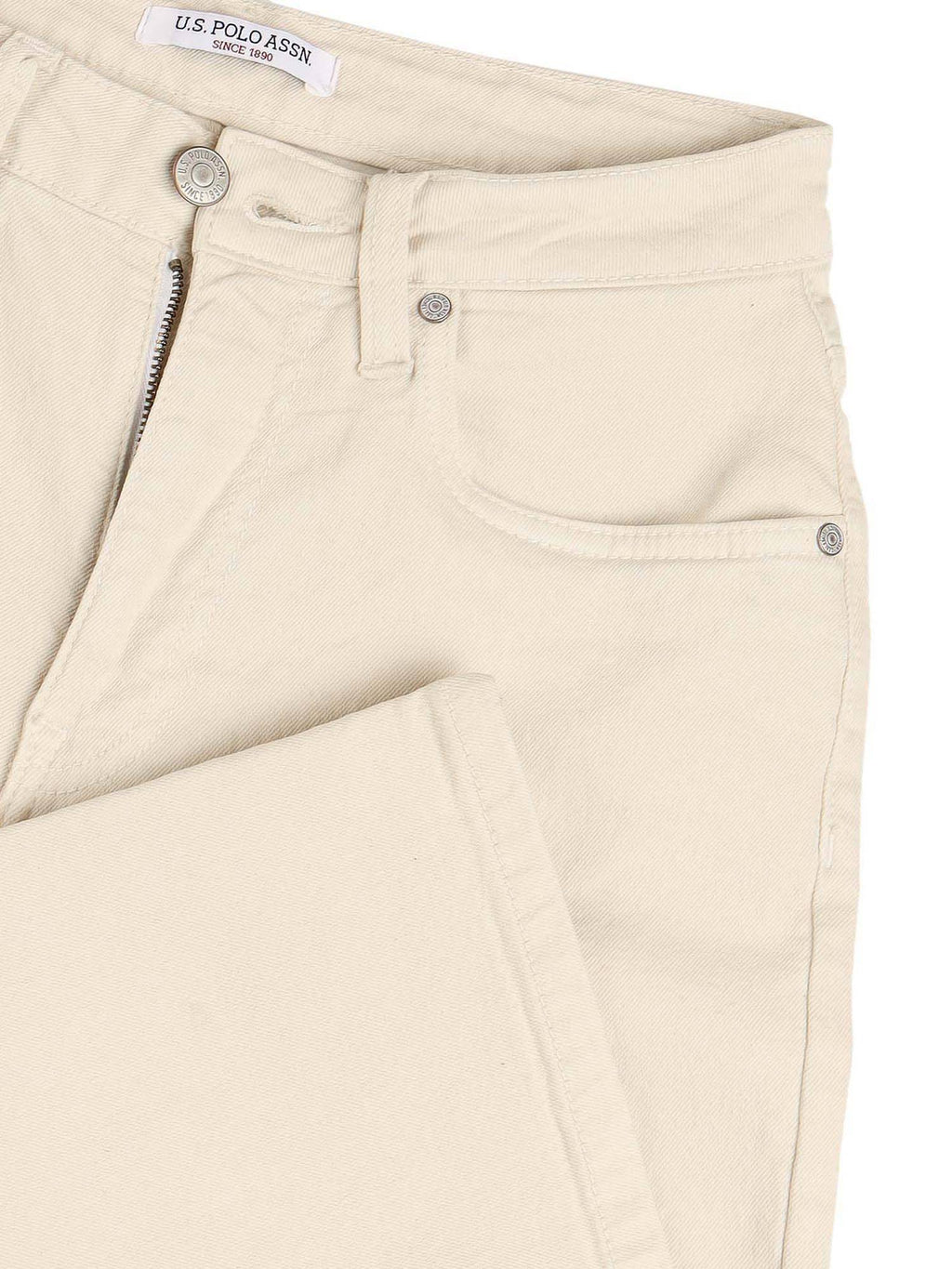 White High Rise Wide Leg Jeans | WL90 - view 2