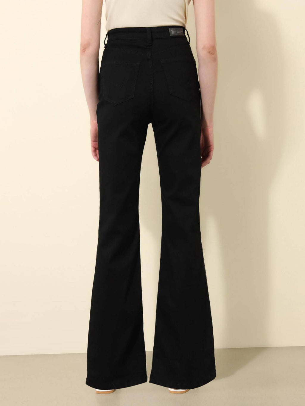 Black Ultra-High Rise Bootcut Jeans | BT10 - view 5