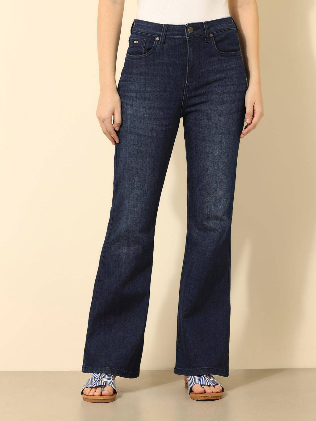 Flared Fit Blue Jeans | BG78 - view 12