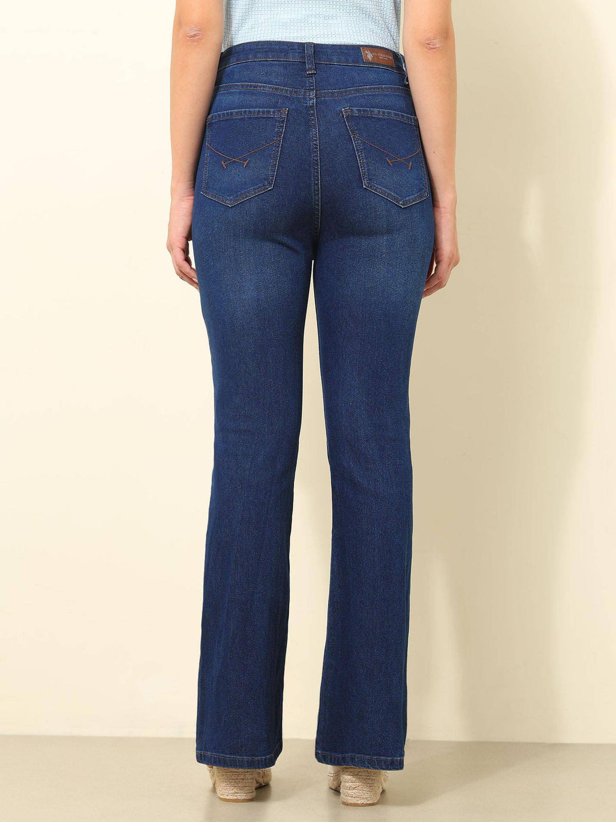 Black Solid Bootcut Fit Jeans | BT10 - view 12