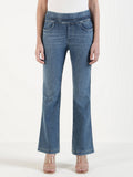 Blue Relaxed-Fit Flared Jeans | RF89 - view 1
