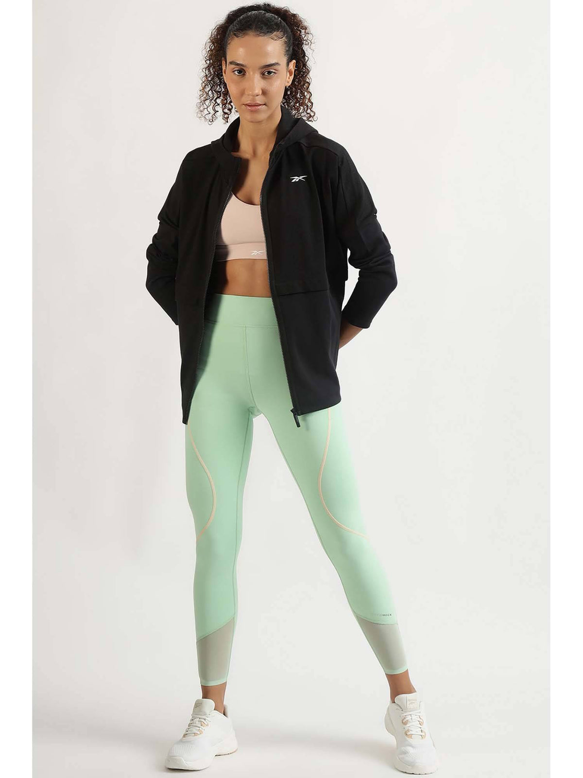 Women Black Solid Hooded Jacket | JK12 - view 5
