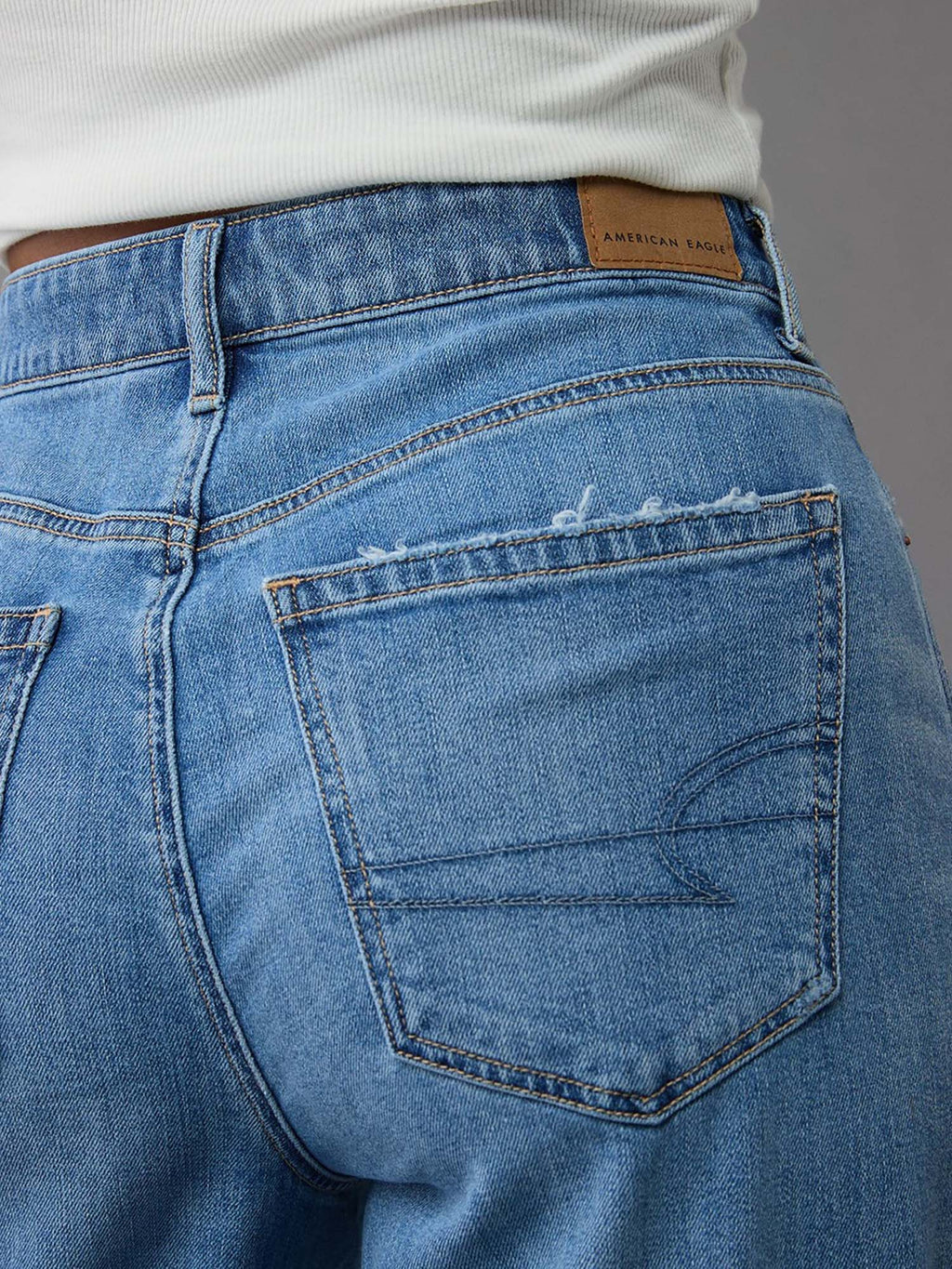 Women Blue Super High Rise Baggy Wide-leg Jeans | BG78 - view 5