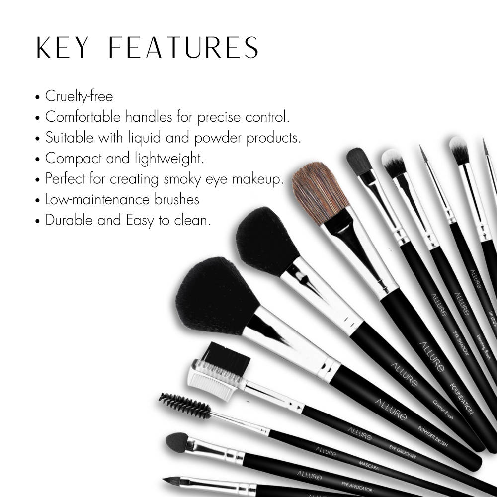 Makeup Professional MBS-12 Brush Set - Pack of 12 | T32 - view 3