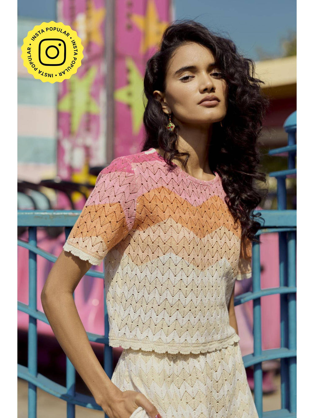 Multi-Color Golden Dusk Top | CT61 - view 1