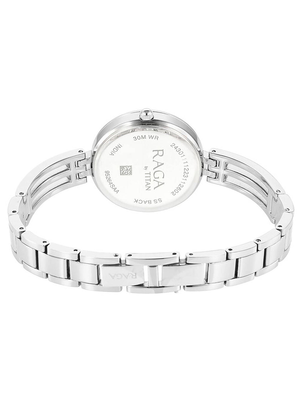 Women Silver Round Dial Analog Watch - 95264SM01 | W92 - view 5