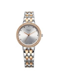 Women Silver Round Dial Analog Watch - 95282KM01 | W92 - view 1
