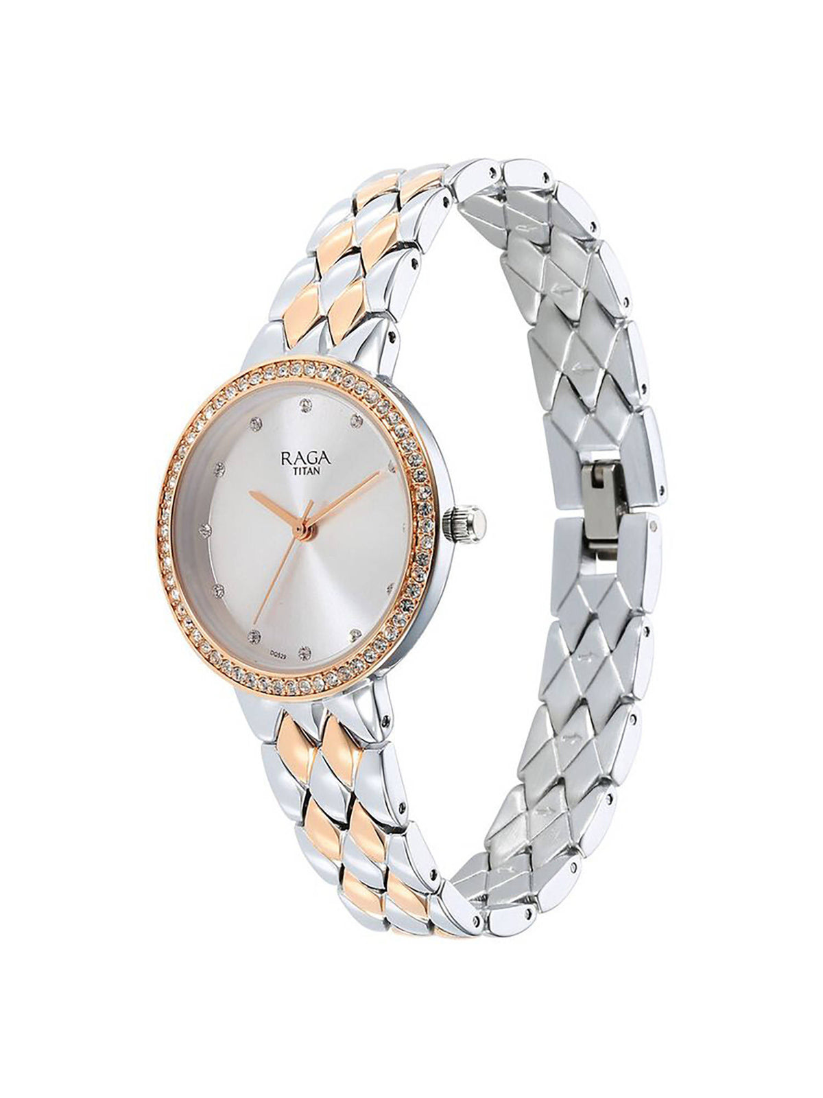 Women Silver Round Dial Analog Watch - 95282KM01 | W92 - view 3