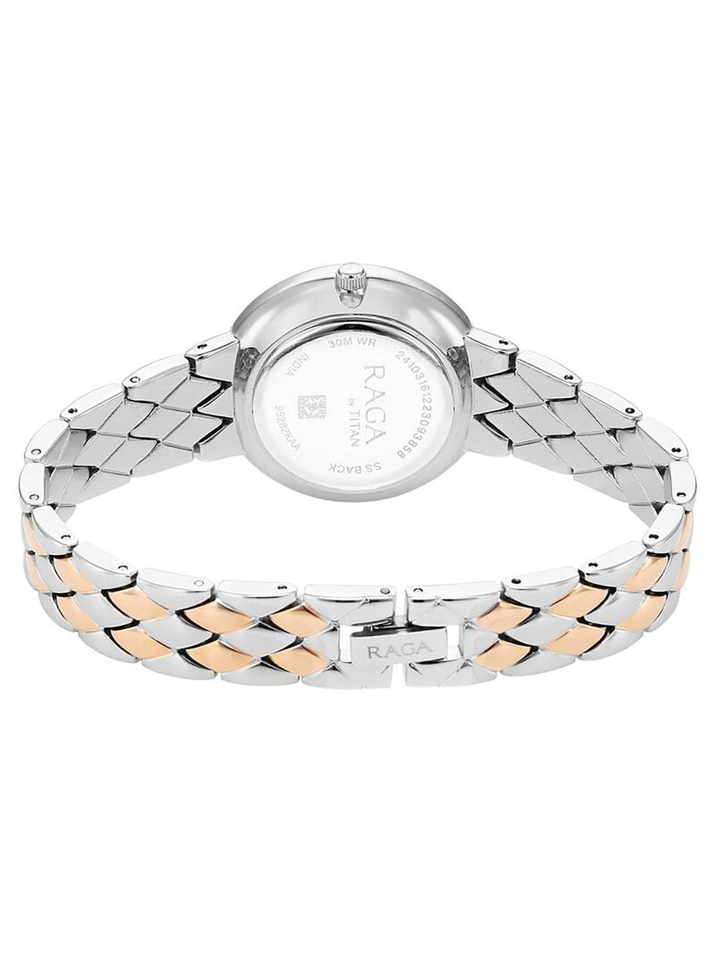 Women Silver Round Dial Analog Watch - 95282KM01 | W92 - view 5
