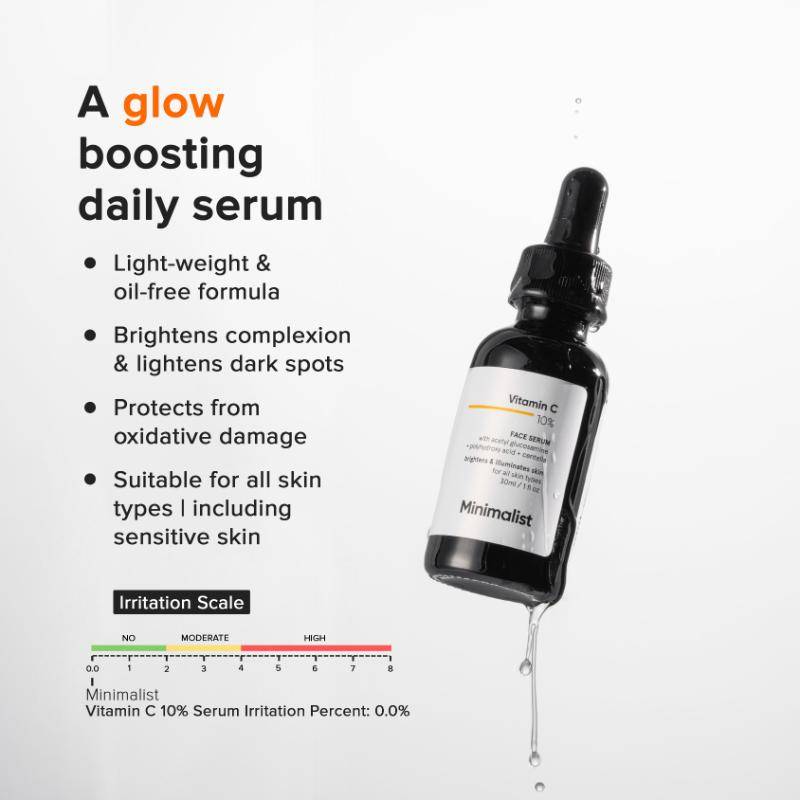 10% Vitamin C Serum For Face For Glowing Skin | FC3 - view 3